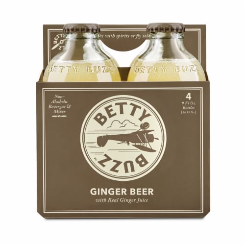 Kroger® Non Alcoholic Ginger Beer, 6 cans / 12 fl oz - Kroger