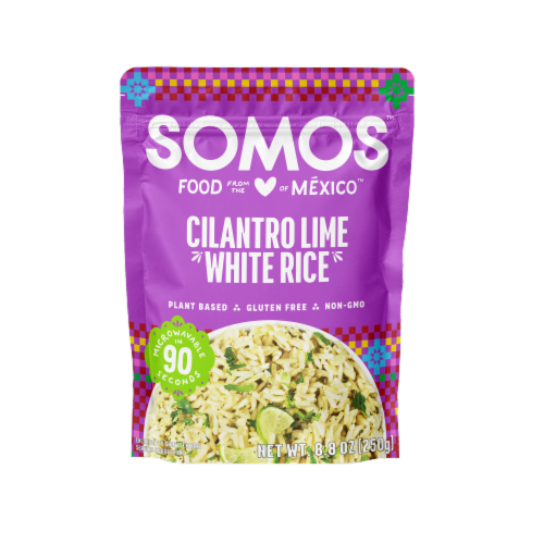 SOMOS™ Cilantro Lime White Rice Pouch Perspective: front