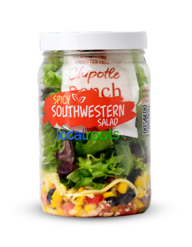 Local Roots Southwestern Salad Perspective: front