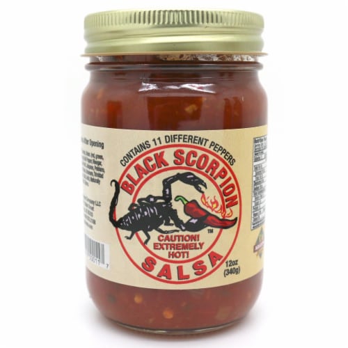 Arizona Salsa and Spice Company Black Scorpion Salsa Perspective: front