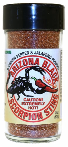 Arizona Salsa and Spice Company Black Scorpion Sting Seasoning Perspective: front