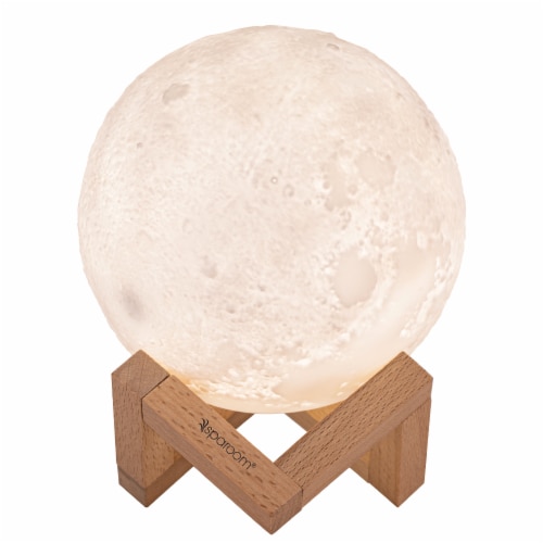 Selene - Moon Lamp Humidifier Perspective: front