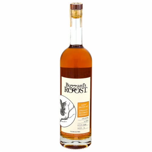 Buzzard's Roost® Toasted American Oak Straight Bourbon Whiskey Perspective: front