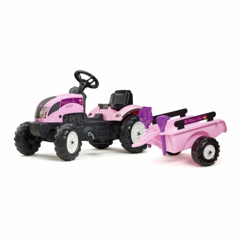 Falk Pink Princess Trac Tractor With