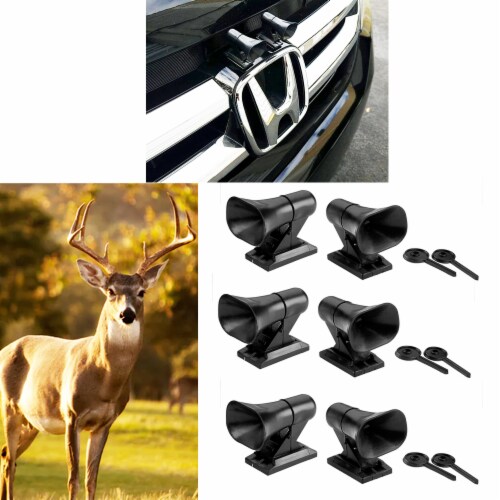 6X Deer Whistles Wildlife Warning Device Animal Sonic Alert Car