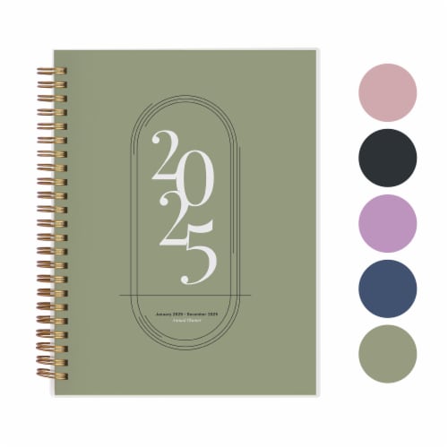 Rileys 2023 Weekly Planner - Annual Weekly & Monthly Agenda Planner, Jan - Dec 2023 (8 x 6") Perspective: front