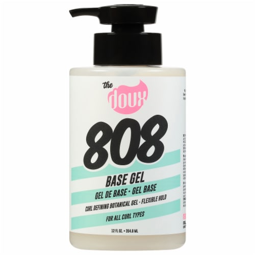 The Doux 808 Base Curl Defining Botanical Gel Perspective: front