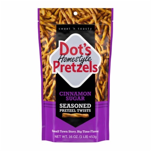 Dot's® Homestyle Cinnamon Sugar Pretzel Twists Perspective: front
