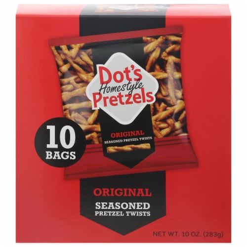 Dot's Original Seasoned Pretzel Twist's Multipack Perspective: front