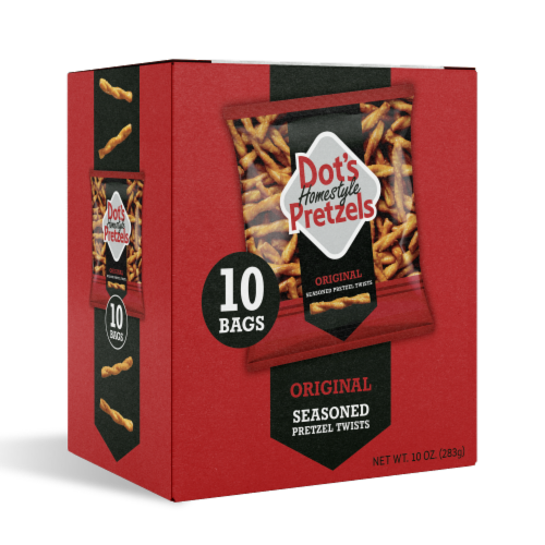 Dot's Original Seasoned Pretzel Twist's Multipack Perspective: front