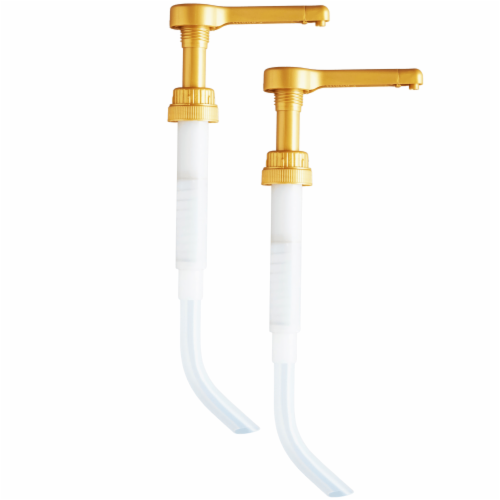Sauce Pump Dispenser for Torani 64 Ounce Bottles (Pack of 2) Perspective: front