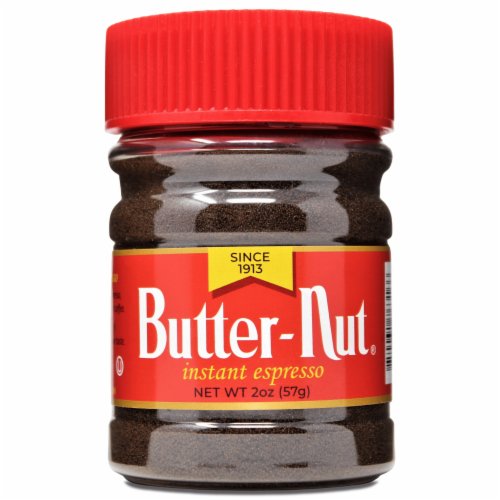 Butter-Nut Instant Espresso Coffee, 2 Ounce Perspective: front