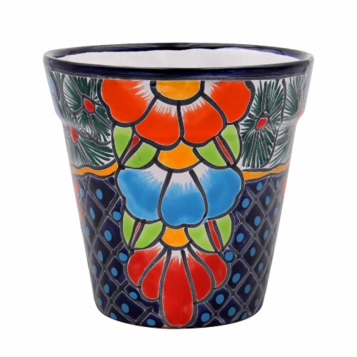 Evergreen Talavera Vase Perspective: front