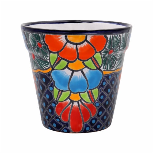 Evergreen Talavera Vase Perspective: front