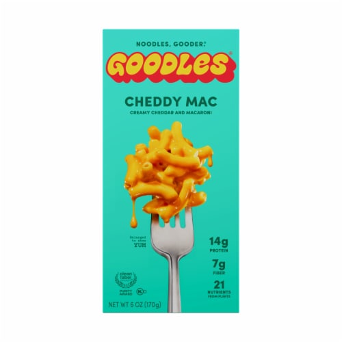 Goodles® Cheddy Mac Cheddar Macaroni & Cheese Perspective: front