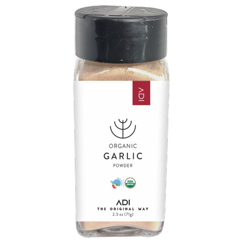 Adi Organic Garlic Powder Perspective: front