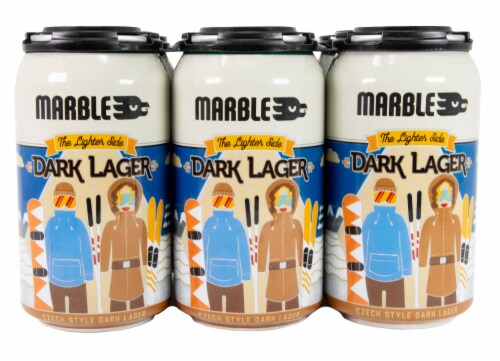 Marble Brewery Czech Style Dark Lager Craft Beer Perspective: front