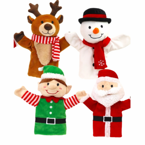 Seasonal Hand Puppets Bundle, 4 Puppets Fry’s Food Stores