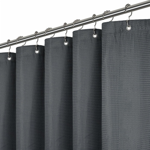 72&quot; W x 96&quot; H Clear PEVA Extra Heavy Weight Shower Liner - Liba Perspective: front