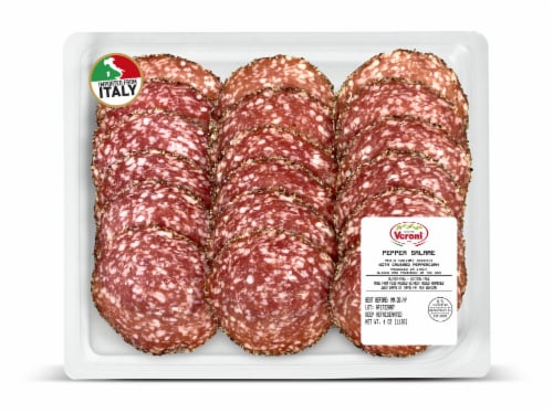 Veroni Italy Pepper Salame Perspective: front