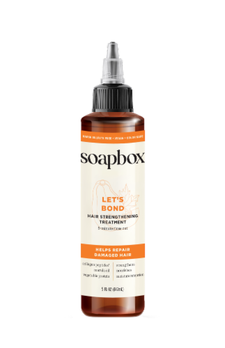 Soapbox Let's Bond Hair Treatment Perspective: front