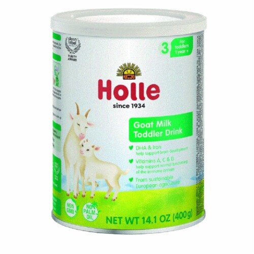 Holle Goat Milk Toddler Drink Stage 3 Perspective: front