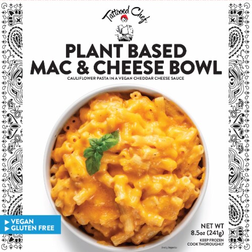 Tattooed Chef™ Plant Based Mac & Cheese Bowl Perspective: front