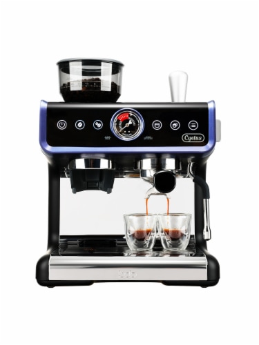 Cyetus All in One Espresso Machine with Coffee Grinder and Milk Steam  Frother, 1 - Kroger