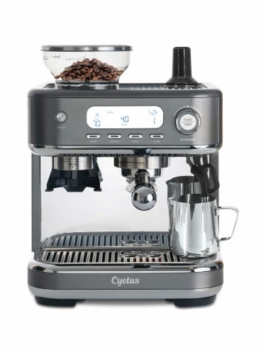 Cyetus All in One Espresso Machine with Coffee Grinder and Milk Steam  Frother, 1 - Kroger