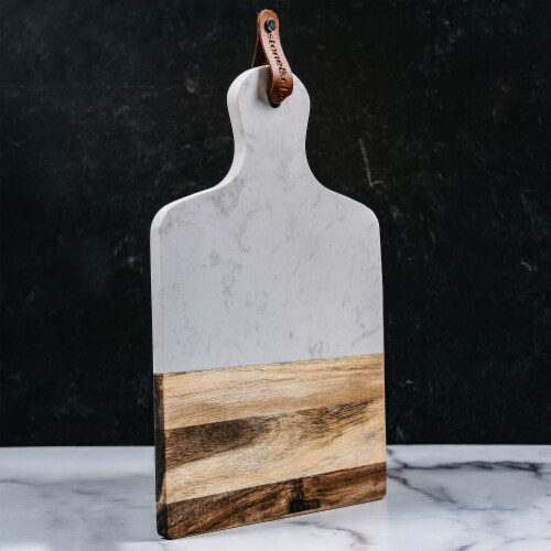 Marble & Wood Cheese Board 2 colors Perspective: front