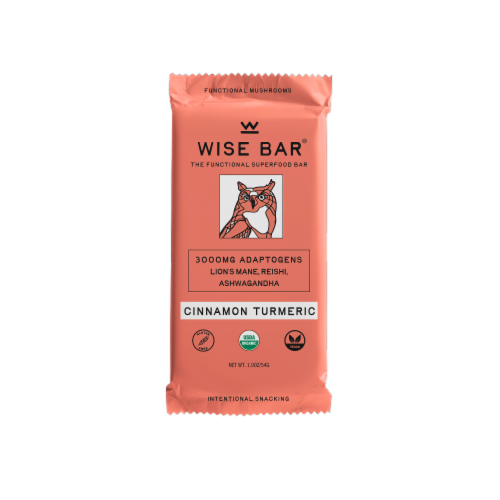 Wise Bar® Cinnamon Tumeric Perspective: front