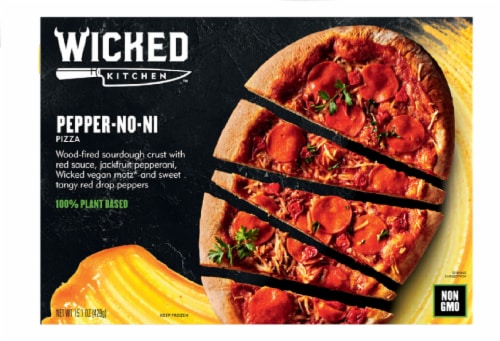 Wicked Kitchen Pepper-No-Ni Pizza Perspective: front