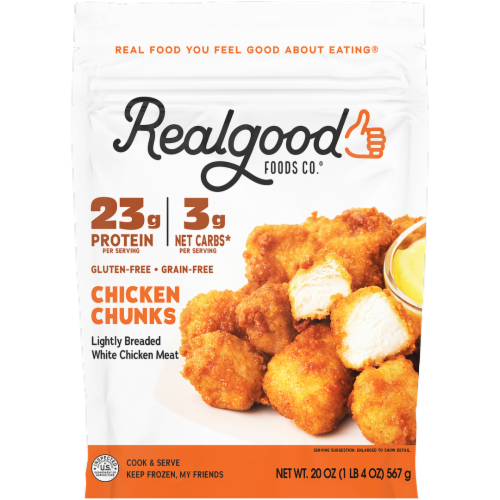 Real Good Foods Co.® Frozen Chicken Chunks