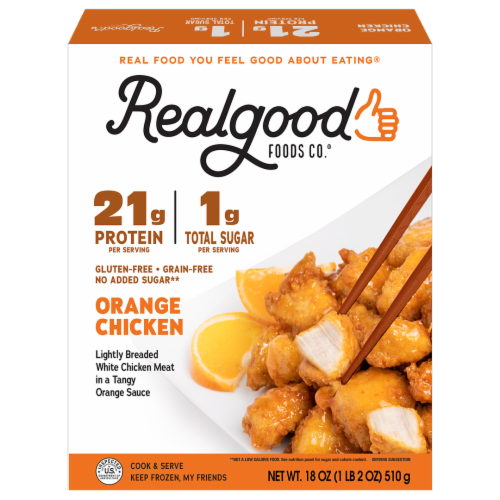 The Real Good Food Company Orange Chicken Perspective: front