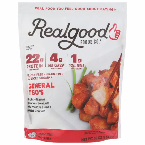 Real Good Foods Co® General Tso's Chicken Perspective: front