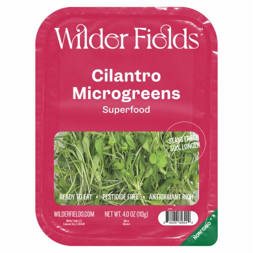 Wilder Fields™ Cilantro Microgreens Perspective: front