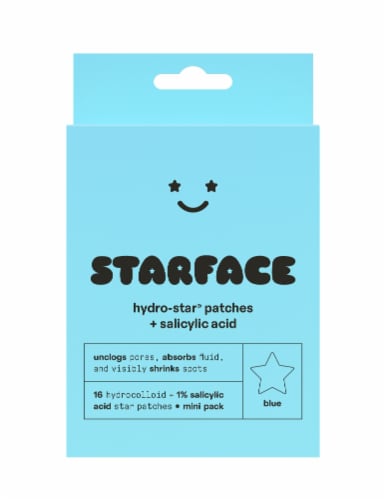 Starface Hydro-Star® + Salicylic Acid Patches - Blue Perspective: front