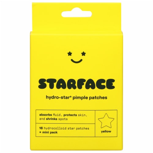 Starface Hydro-Star® Patches - Yellow Perspective: front