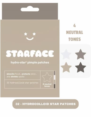 Starface Hydro-Star® Earth Pimple Patches Perspective: front