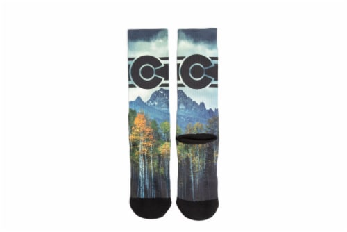Colorado Limited Neon Glow Socks Perspective: front