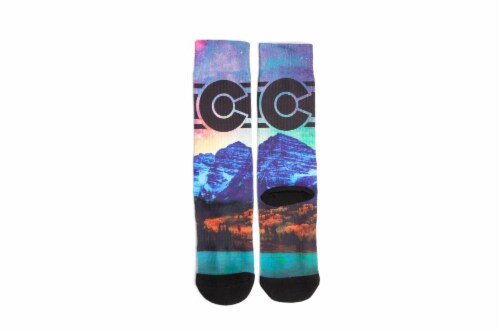 Colorado Limited Neon Moon Socks Perspective: front