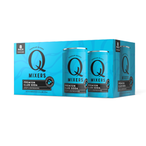 Q Mixers Club Soda Perspective: front