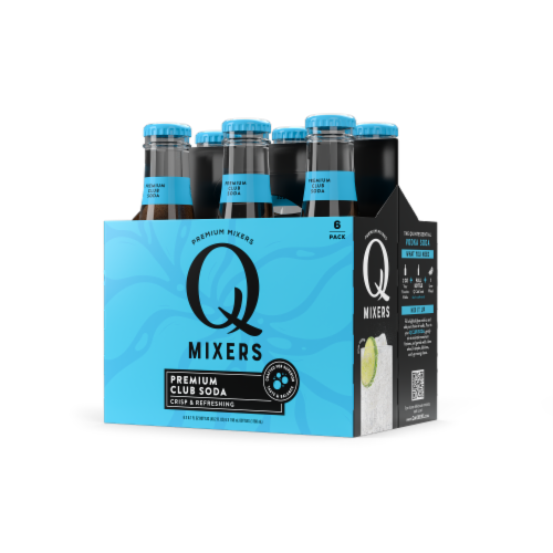 Q Mixers Premium Club Soda Perspective: front