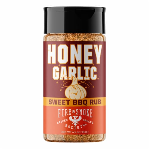 Fire & Smoke Society® Honey Garlic™ Sweet BBQ Rub Perspective: front