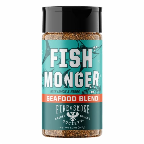 Fire & Smoke Society Fish Monger Seasoning Perspective: front