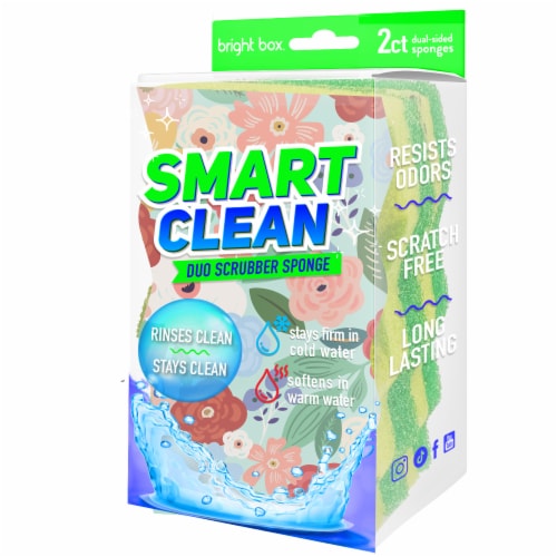 Bright Box Smart Clean Scrub + Wipe Wave Max - Green Perspective: front