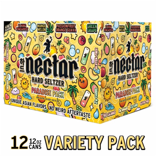 Nectar Paradise Variety Pack Perspective: front
