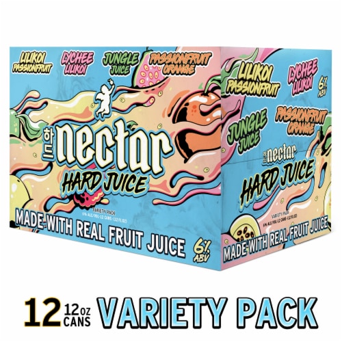 Nectar Hard Juice Variety Pack Perspective: front