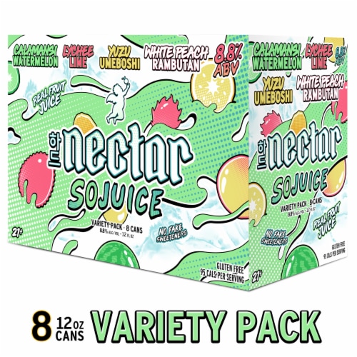 Nectar SoJuice Variety Pack Perspective: front