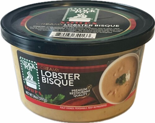 Stockpot Soups Creamy Lobster Bisque Perspective: front